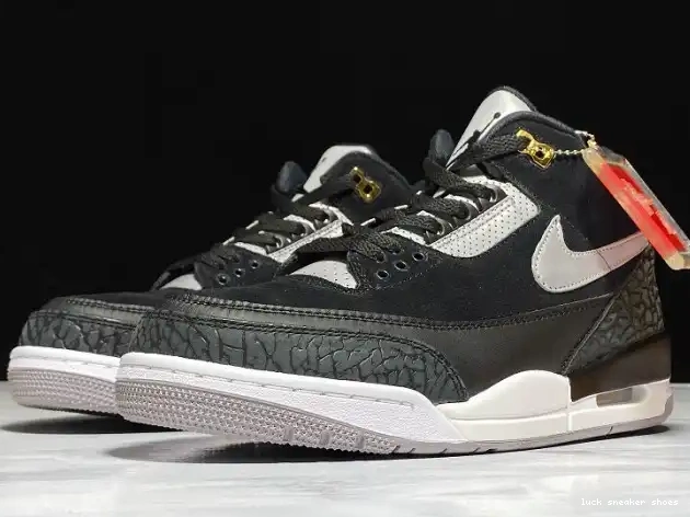 Cheap LUCY Grey Air Cement 3 CK4348-007 Jordan Tinker Black 0610